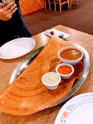 Potato Masala Dosa