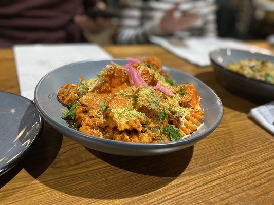 Masala fries with paneer