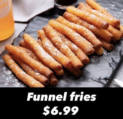 Funnel cake fries