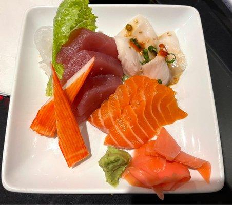 Sashimi appetizer