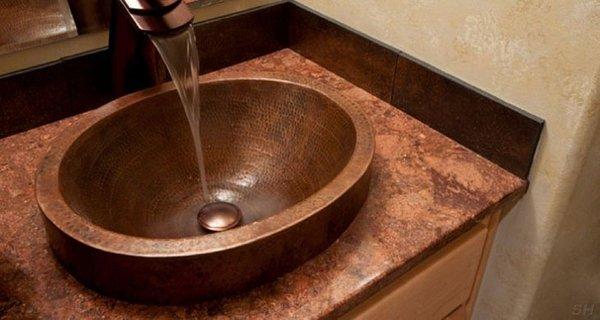 We install sinks and faucets