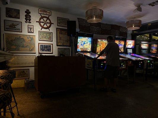 Pinball machines