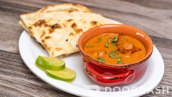 Butter Chicken with Naan