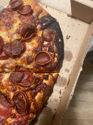 Pepperoni pizza