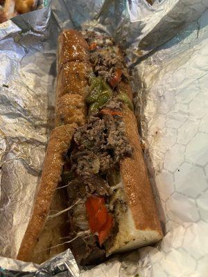 Cheesesteak sandwich