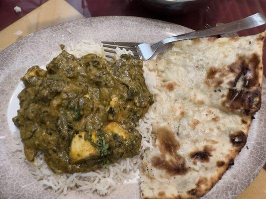 10. Saag Paneer