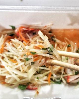 Papaya Salad with Shrimp and Pork