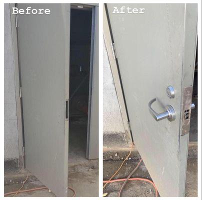 comercial locks install Los Angeles