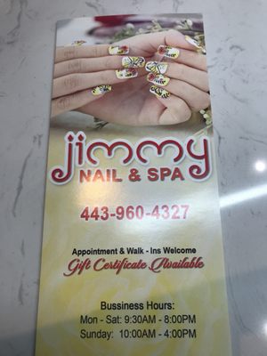 Jimmy Nails & Spa