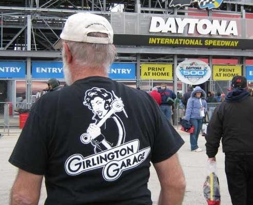 Steve Belitsos at the Daytona 500