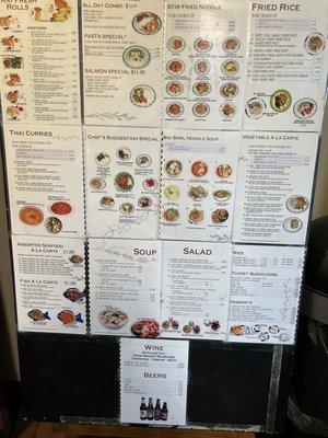 Posted menu 4/6/23