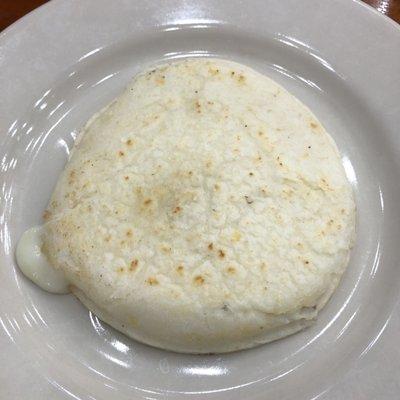 Arepa con queso