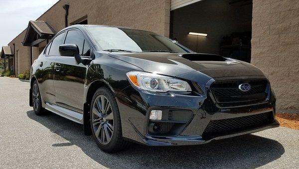 This Subaru now has the ultimate heat protection with InsulatIR Ceramic 20 on the side windows and InsulatIR 80 on the windshield!