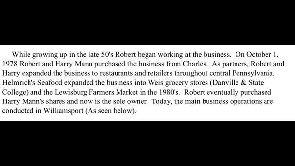 Business History