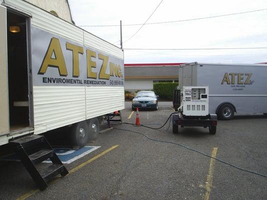 Jobsite- Decon,Van, and Gen