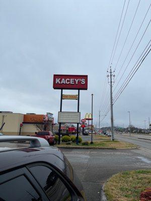 Kacey's sign