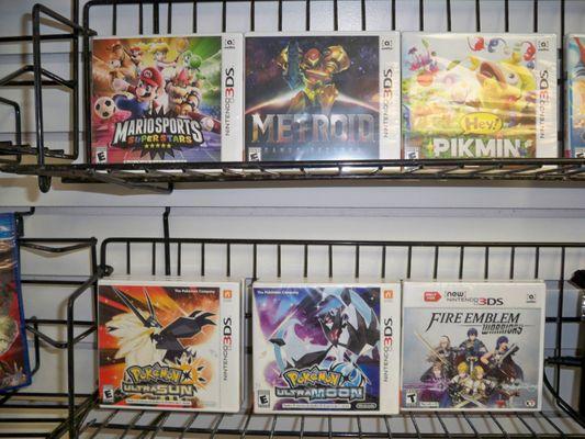 A few Nintendo 3DS games