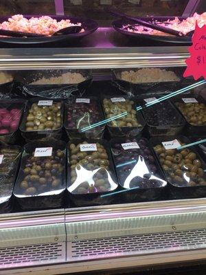 Nice olive selection