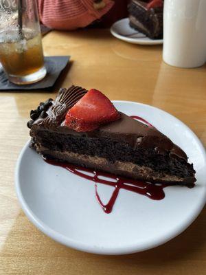 Delicious chocolate dessert