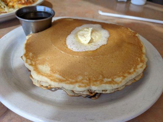 Chocolate chip short stack - can't see but there are LOADS of cc on the underside