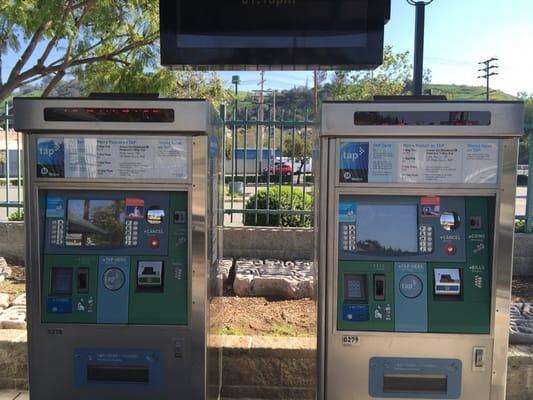 The TAP machines.