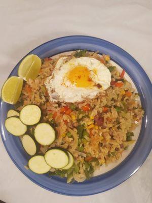 Fried Rice & Fried egg