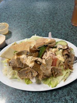 Gyro Gyro Pita Salad