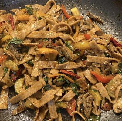 Vegan Thai pasta