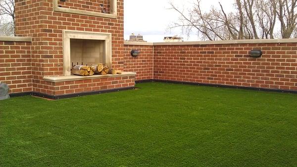 Rooftop Oasis completed with Perfect Turf