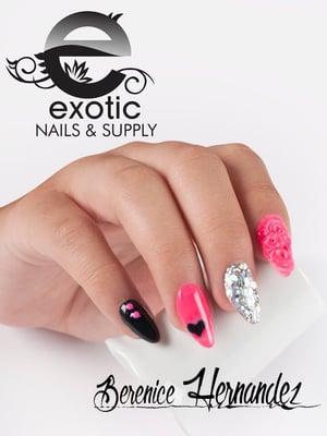 Exotic nails #exoticnails