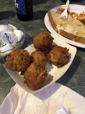 Legendary hush puppies!