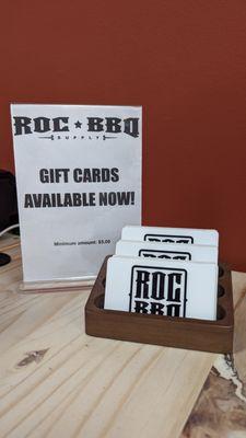 We have gift cards for the grillmasters in your life!