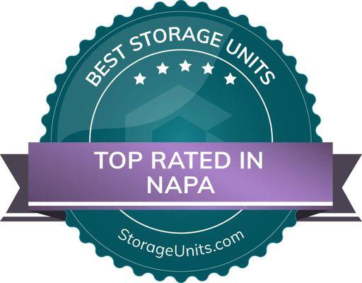 Great news! Midway Storage AC is being featured as one of the Best Self Storage Units in Napa by Storageunits.com for 2021!