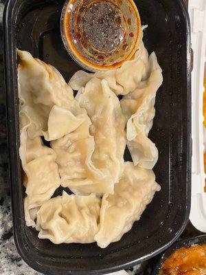 Steamed dumplings