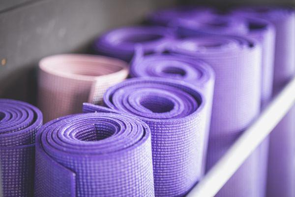 Yoga Mats and equipment available