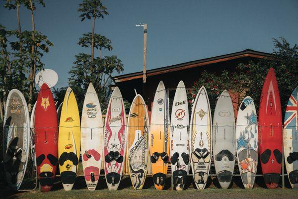 Hawaiian surfboards