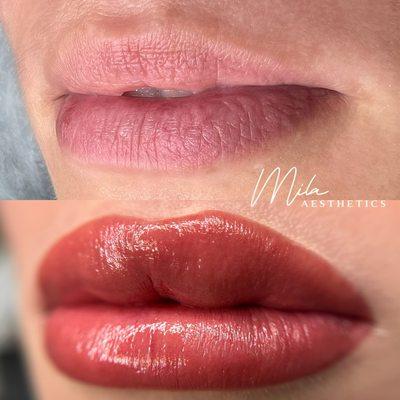 Lip Blushing by Mila