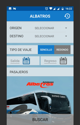 Ticket Bus App - Done by Necodex