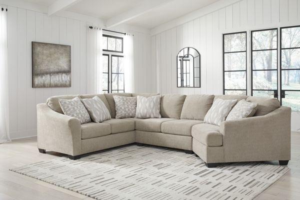 Comfortable and affordable sectional seating