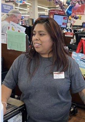 Racist cashier Alexis at Carlsbad Village.