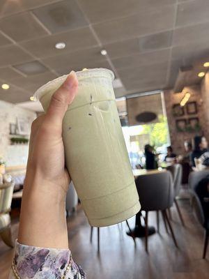 Green tea latte