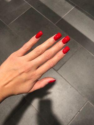 Red Christmas Nails