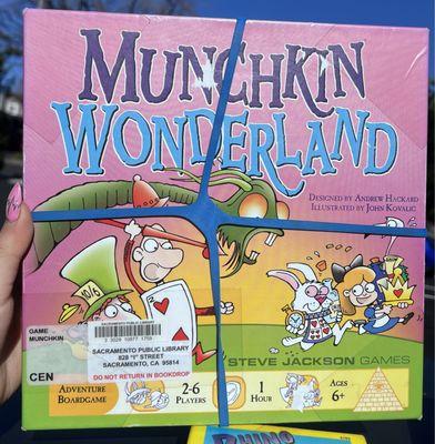 Munchkin Wonderland hubby picked out for our 7 year old, I love Alice!