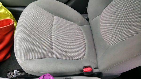 Passenger seat not good