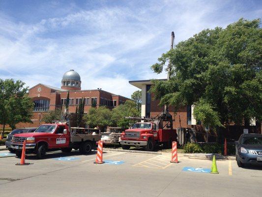 Pump Installation - Houston Baptist University