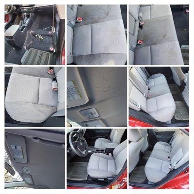 16 toyota corolla interior