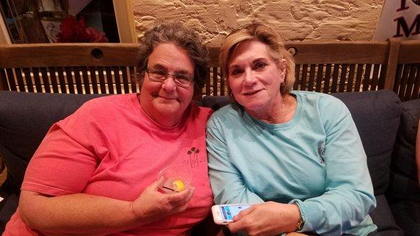 My sweetheart & her friend Karen. They worked together @ St Jude for 20+ years.