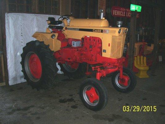 Case 830 propane powered high crop row crop tractor 1 of 13 built