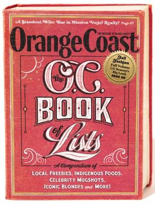 Our September 2013 Book of Lists issue! orangecoast.com/currentissue.aspx