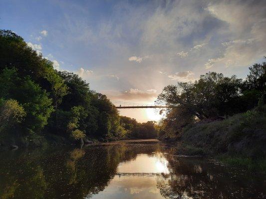 Sunset at Regency Bridge